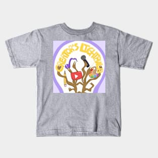 Creator's Lightbulb Logo (S1) Kids T-Shirt